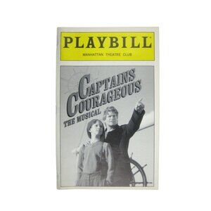 Captains Courageous Musical Playbill February 1999 Treat Williams Norm Lewis
